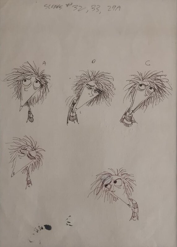 Vincent by Tim Burton - Original Illustration