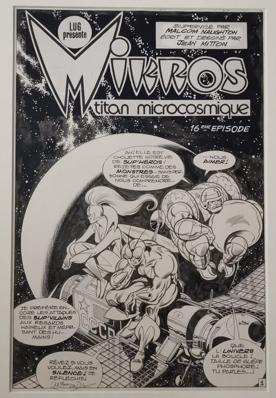 Mikros by Jean-Yves Mitton - Comic Strip