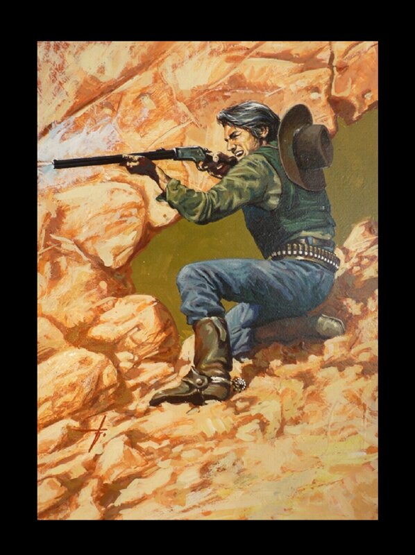 Silver Colt #53 by Salvador FABA - Original Cover