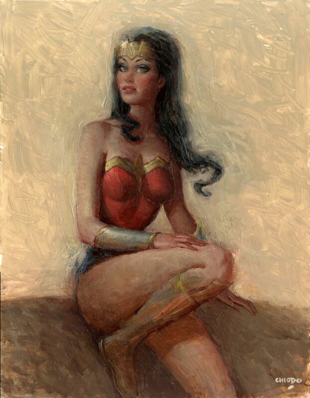 Wonder Woman par Joe Chiodo - Illustration originale