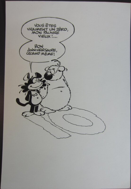 Dommel , 10 jaar by Dupa - Original Illustration