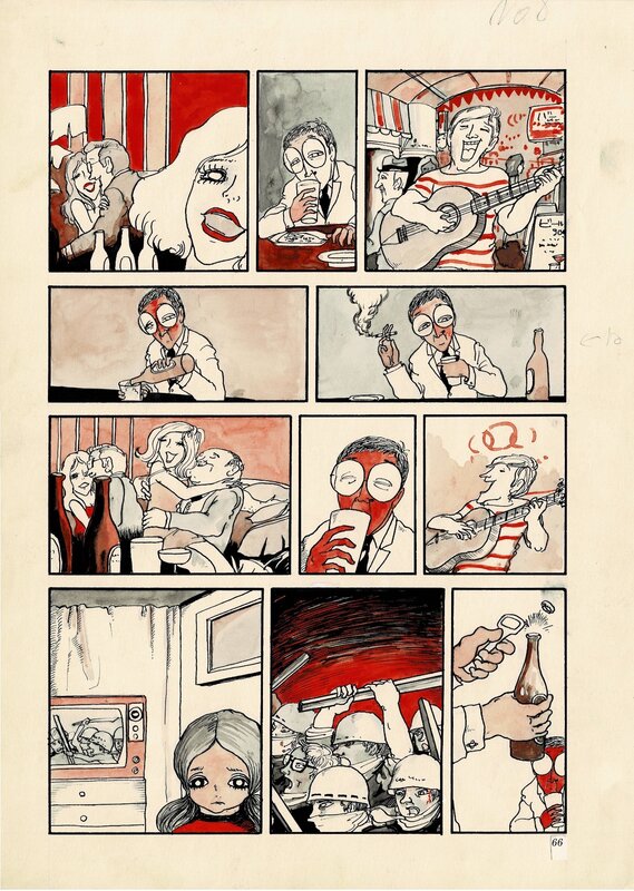One Man! pg08 - Taro Higuchi / Osamu Tezuka's COM / Shueisha - Comic Strip