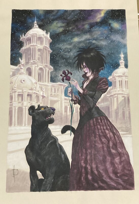 Sandman - Death by Miguelanxo Prado - Original Illustration