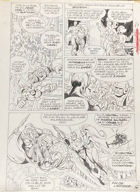 Mikros by Jean-Yves Mitton - Comic Strip