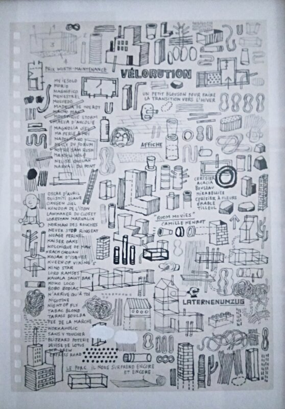 Branchages n°47 by Jochen Gerner - Original Illustration