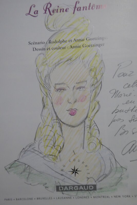 Marie Antoinette by Annie Goetzinger - Sketch