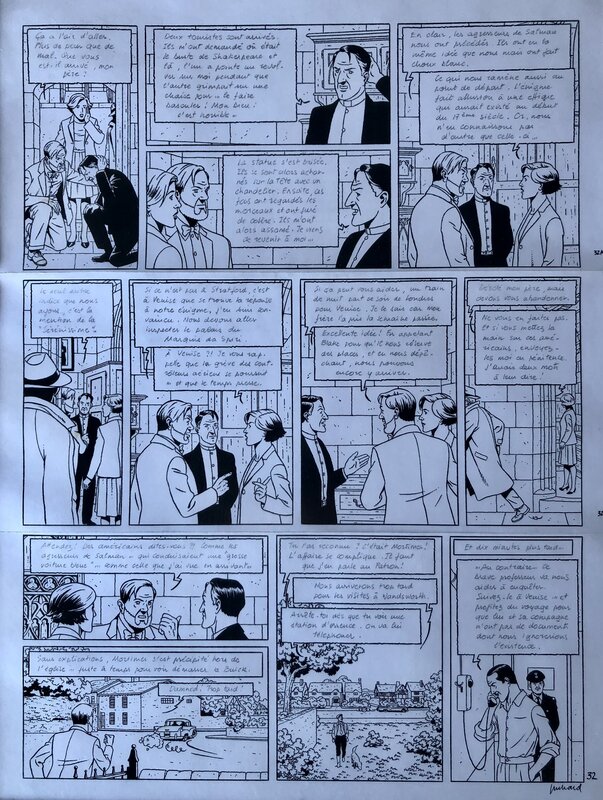 Blake et Mortimer by André Juillard - Comic Strip
