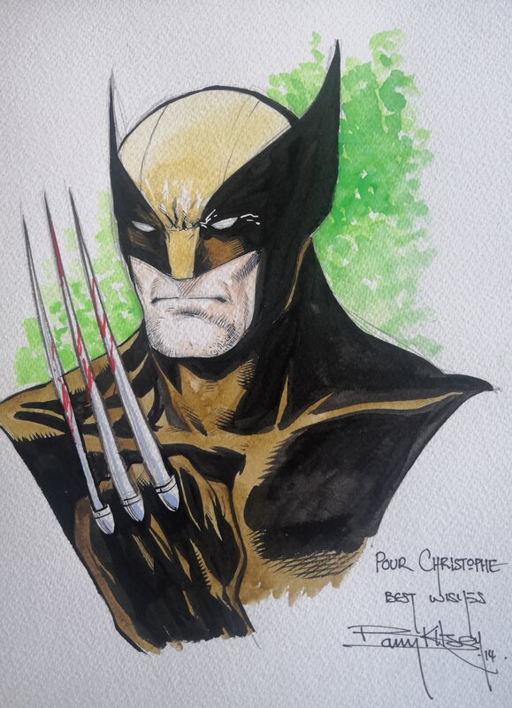 Wolverine par Barry Kitson - Illustration originale