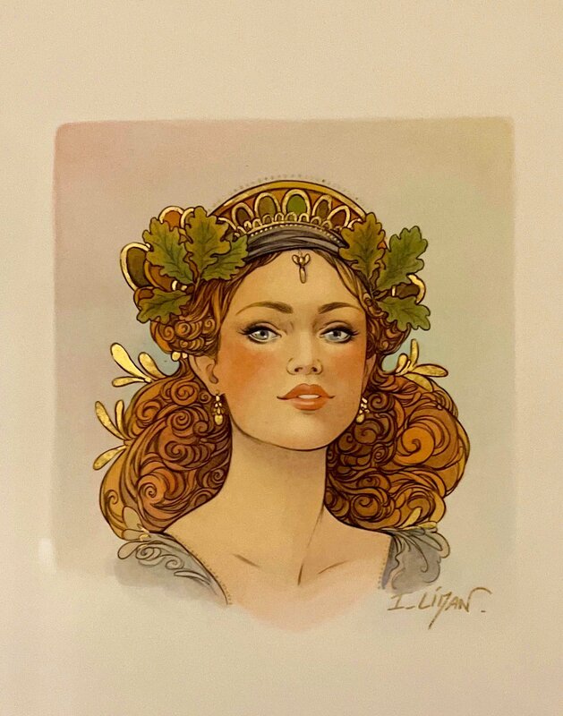 Lucrezia Borgia by Ingrid Liman - Original Illustration