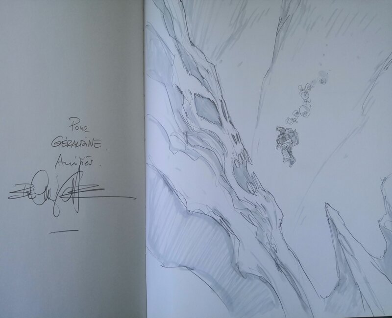 Sanctuaire by Christophe Bec - Sketch