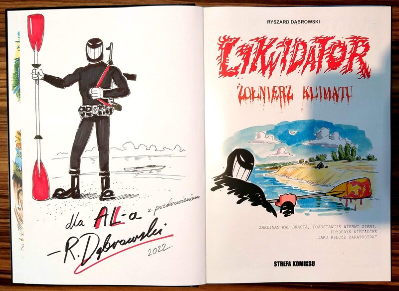 Ryszard Dąbrowski, Likwidator - dedicace - Sketch