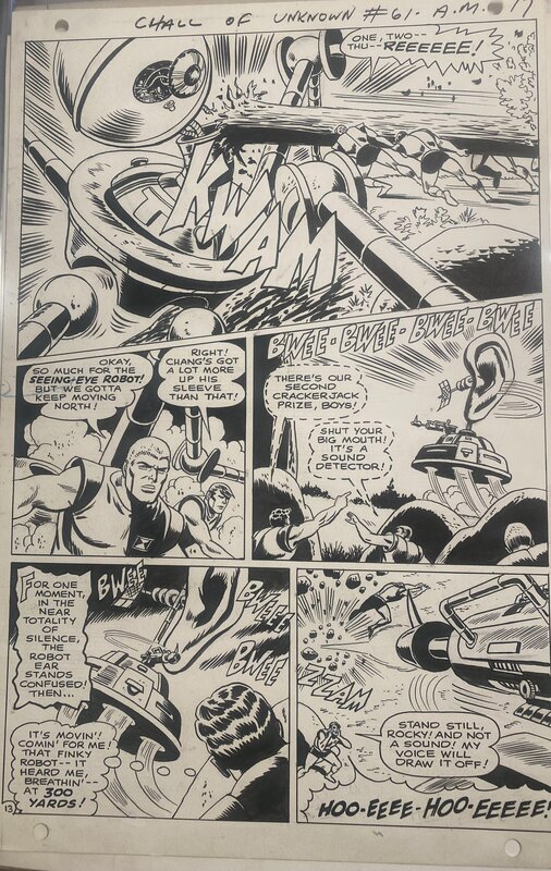 Bob Brown, Challengers of the Unknown 61 Page 13 - Planche originale