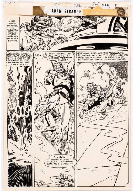 Gil Kane, Murphy Anderson, Strange Adventures 222 Page 7 - Comic Strip