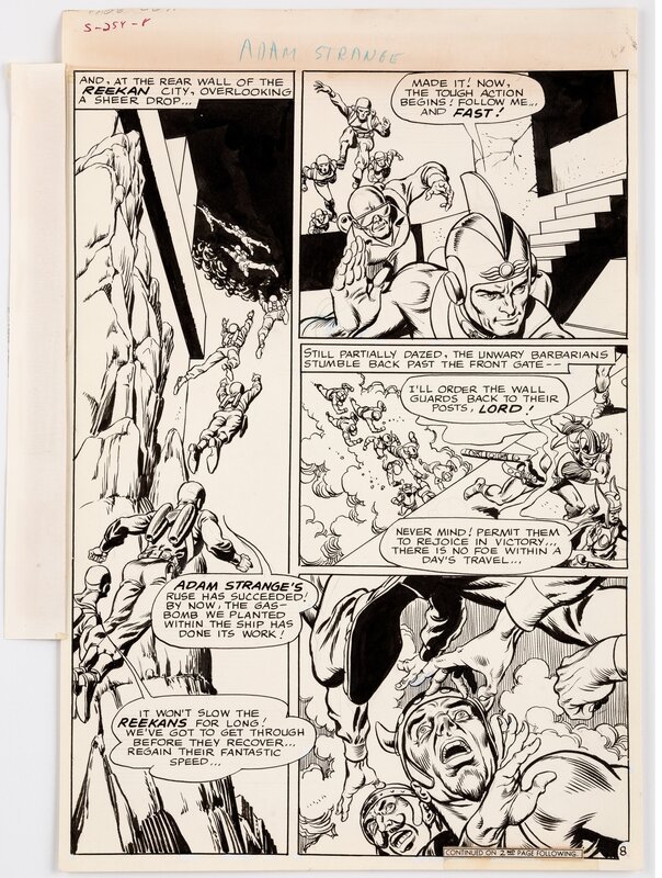 Gil Kane, Murphy Anderson, Strange Adventures 222 Page 8 - Planche originale