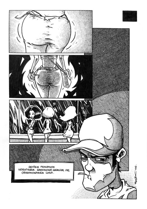 Observateur by Hubert Ronek - Comic Strip