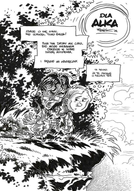 Hubert Ronek, Torgal - dedicace Part 3 - Original art