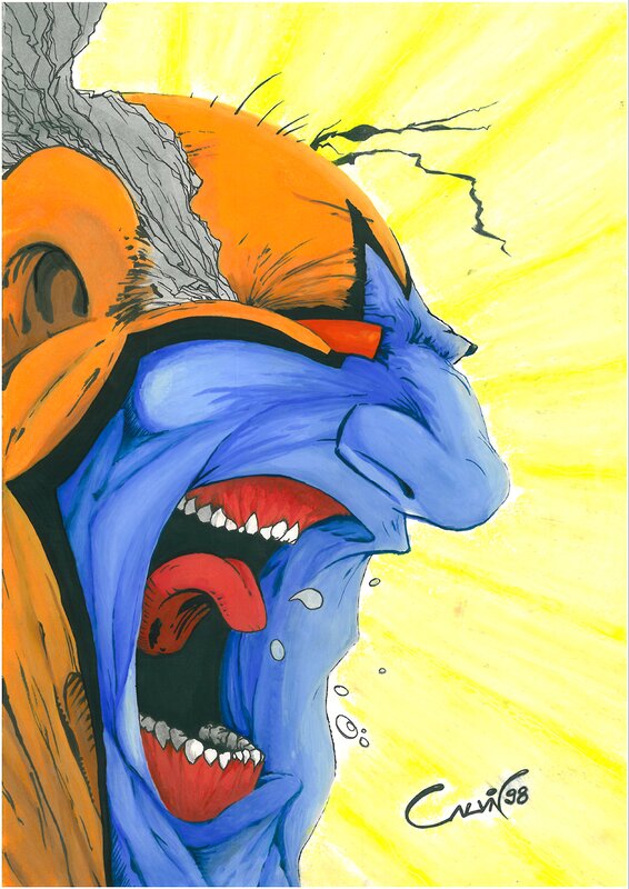 Violator Spawn by Hubert Ronek - Original Illustration