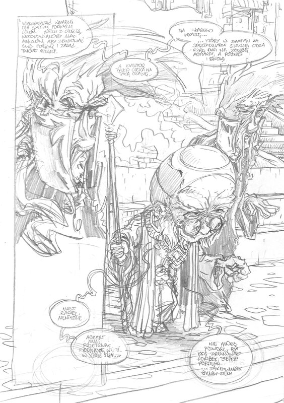 World of Aghart by Hubert Ronek - Comic Strip
