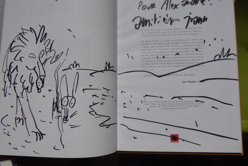 Joann Sfar, Le chat du rabbin t4 - Sketch