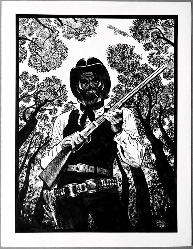 Undertaker - Ralph Meyer - Original Illustration