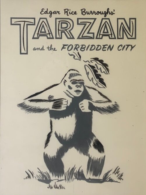 Tarzan Cover Art by Jesse Marsh - Couverture originale