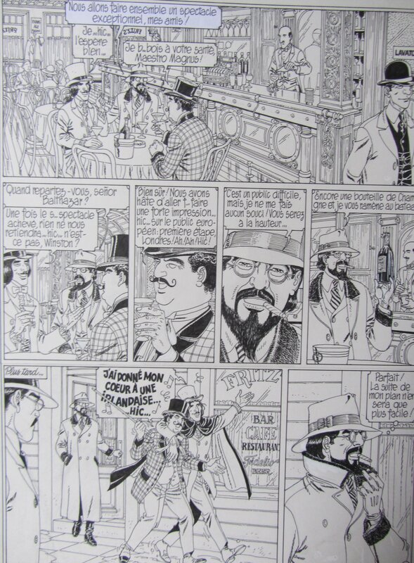 Victor SACKVILLE by Francis Carin, Gabrielle Borile - Comic Strip