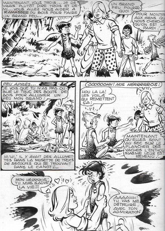 Tomás Porto, Klip et Klop, Une petite île bien tranquille, page 11 - Safari n°67 (Mon journal) - Comic Strip