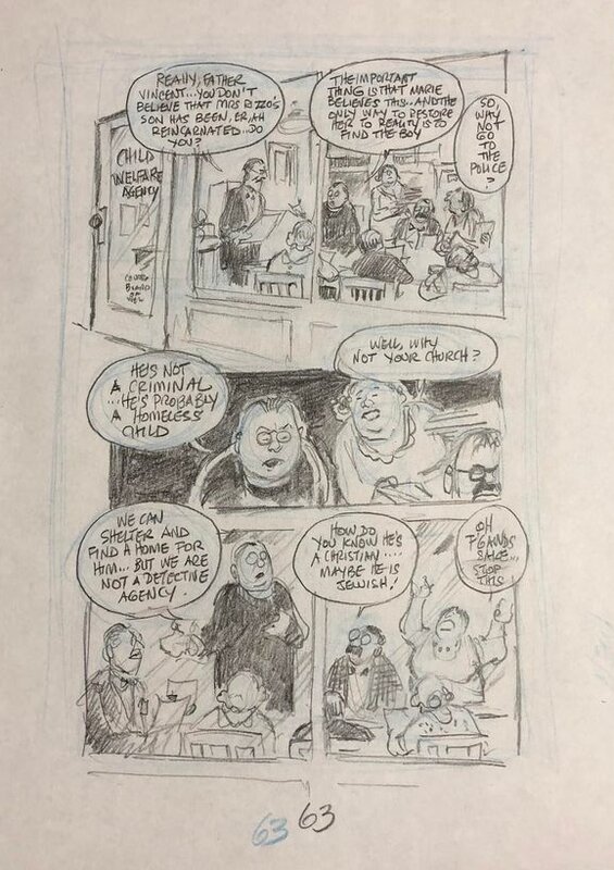 Will Eisner, Minor Miracles pag. 61 - Original art