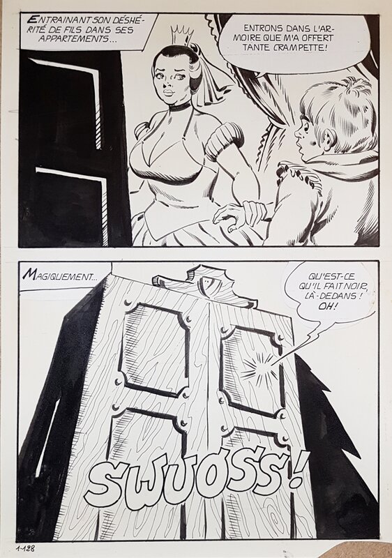 Maghella #1 P128 by Dino Leonetti - Comic Strip
