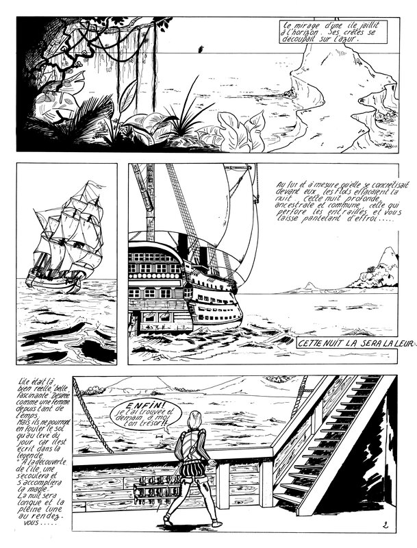 For sale - Fabien Rypert, Esperanza 2 Planche 2 - Comic Strip