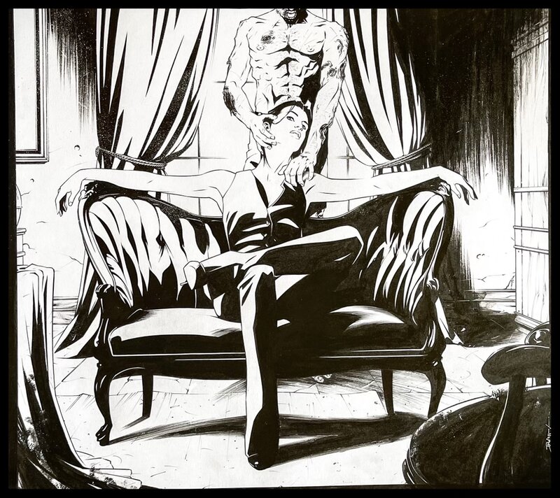 Alice Matheson by Philippe Vandaële - Original Illustration