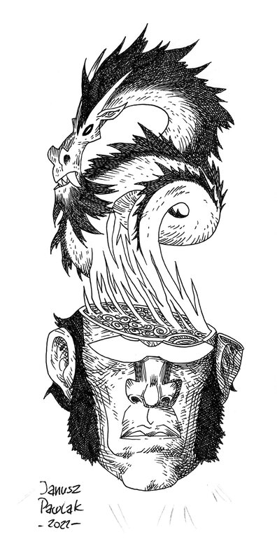 9 mm - back cover by Janusz Pawlak - Original Cover