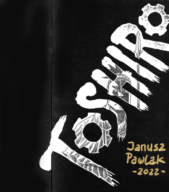 Toshiro - dedicace by Janusz Pawlak - Original art