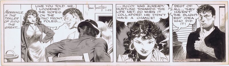 Ace McCoy Daily 1/22/53 by Frank Frazetta - Comic Strip