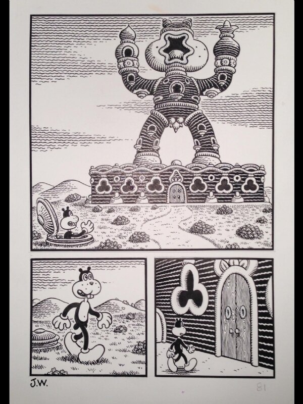 Woodring Jim, Congress of Animals pag 81 - Original Illustration