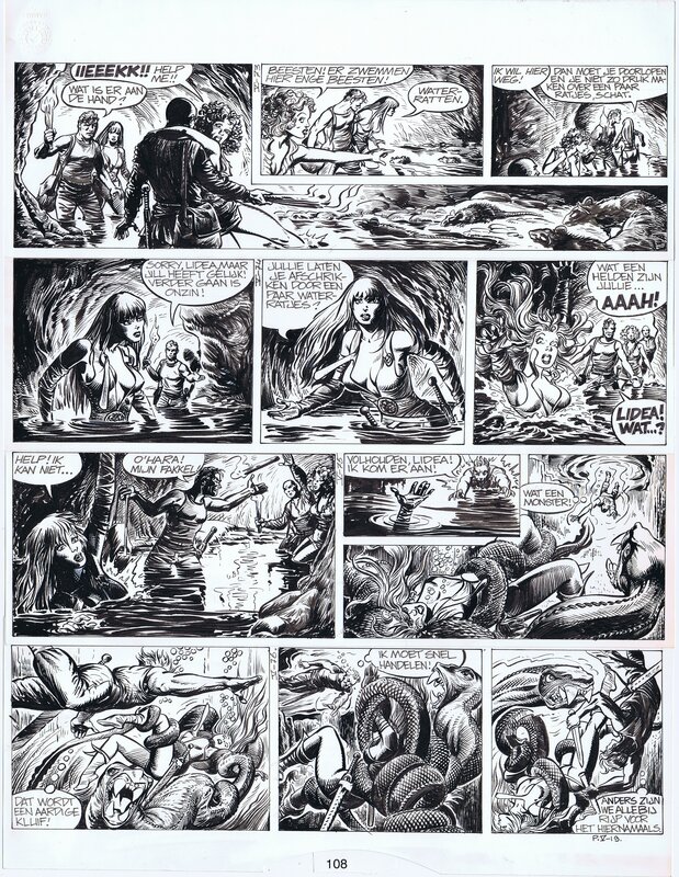 Minck Oosterveer, Jack Pott pagina V-19 - Comic Strip