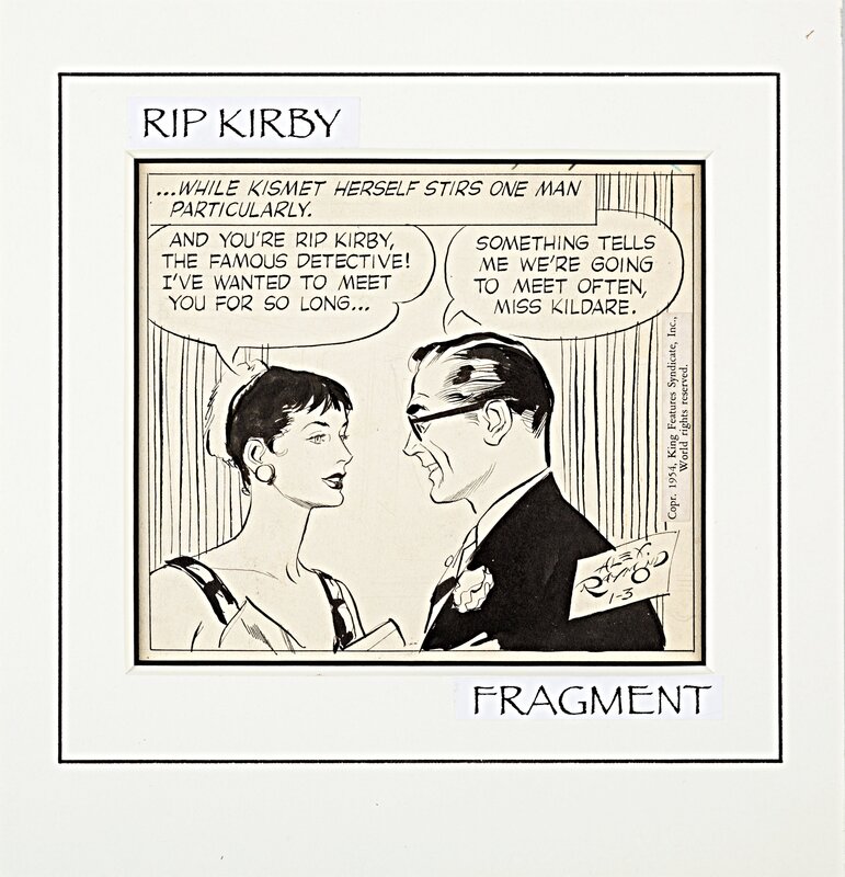 Rip Kirby by Alex Raymond - Comic Strip