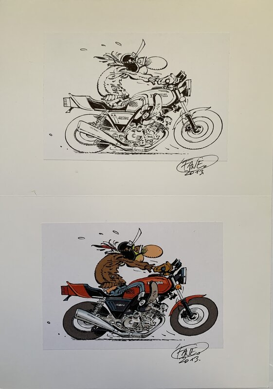Fane, Les Sportives Cultes - Joe Bar Team - 60 motos mythiques des champions de quartier, CBX - Comic Strip