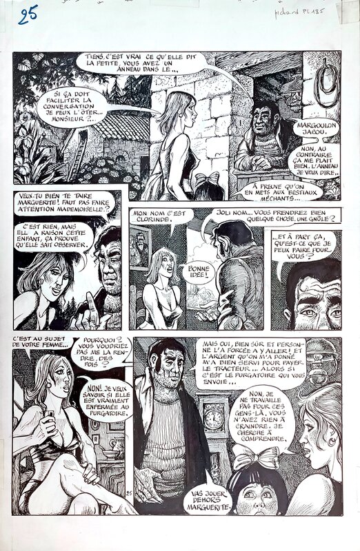 L'enquêteuse by Georges Pichard - Comic Strip