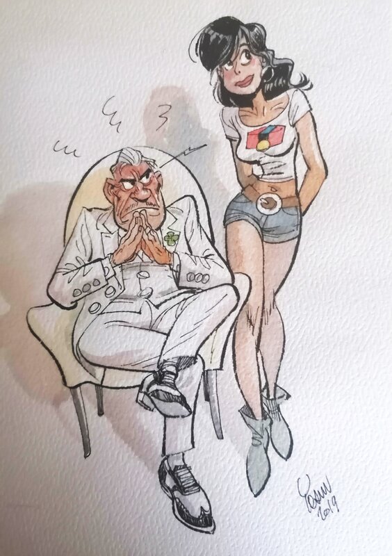 Vito & Luna by Yoann, Tome - Original Illustration