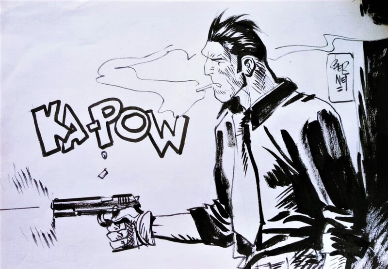 Torpedo par Jordi Bernet, Enrique Abuli - Dédicace