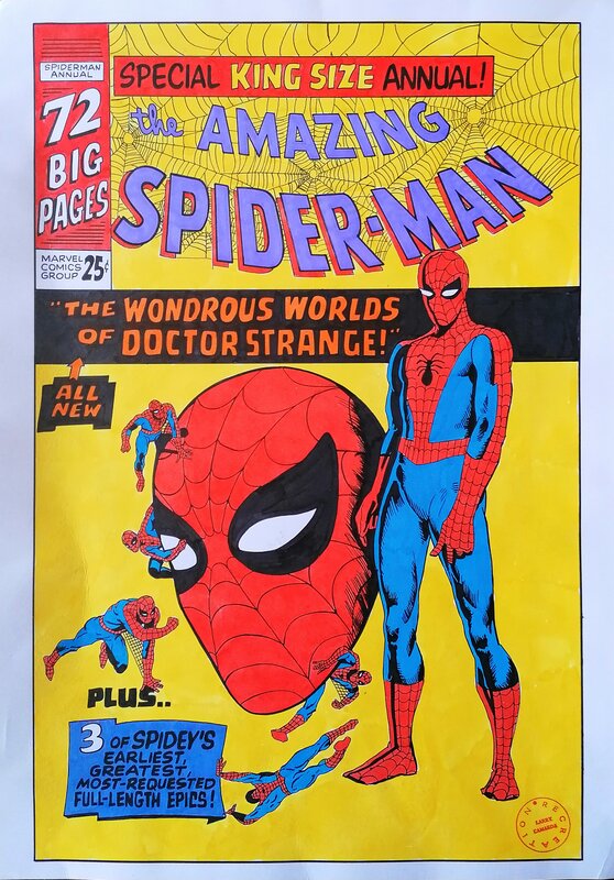 Larry Camarda, Re-création Original Cover - Amazing Spider-Man Annual Vol 1#2 - Original Cover