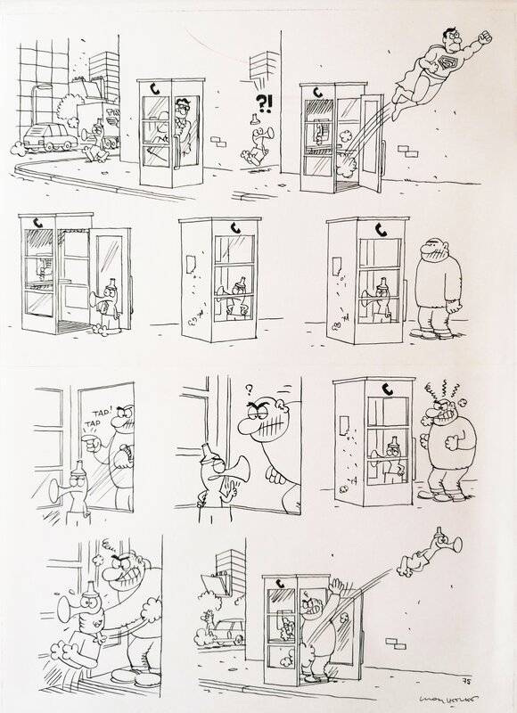 Superplunk ! by Luc Cromheecke - Comic Strip