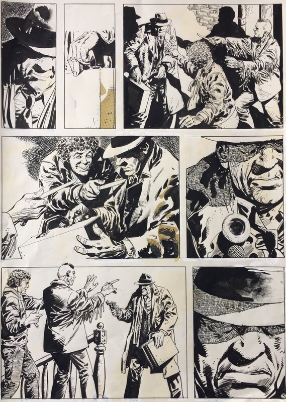 Trigo, Luna di cartapesta, Eternauta#3, planche n°3, 1982. - Comic Strip