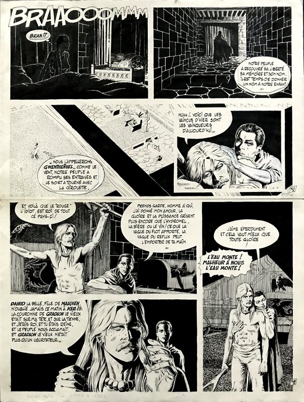 Bran Ruz - pl. 142 by Claude Auclair - Comic Strip