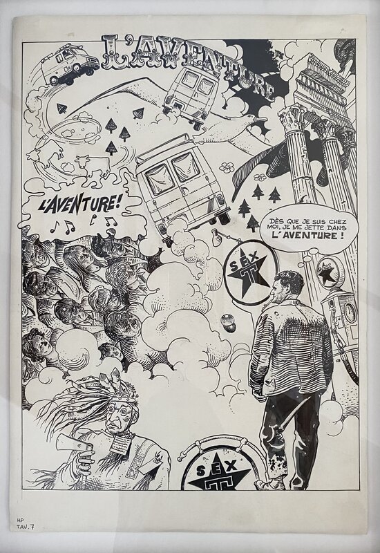 Milo Manara, Hp et Giuseppe Bergman - Comic Strip