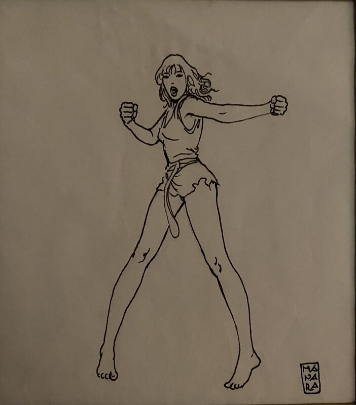 Kama Sutra by Milo Manara - Original Illustration