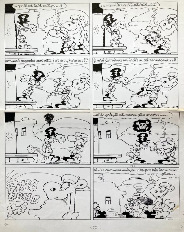 Jean-Claude Poirier, Horace, cheval de l’Ouest - Comic Strip