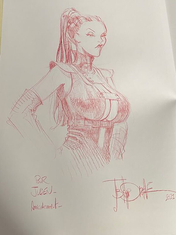 Azimut par Jean-Baptiste Andréae - Dédicace