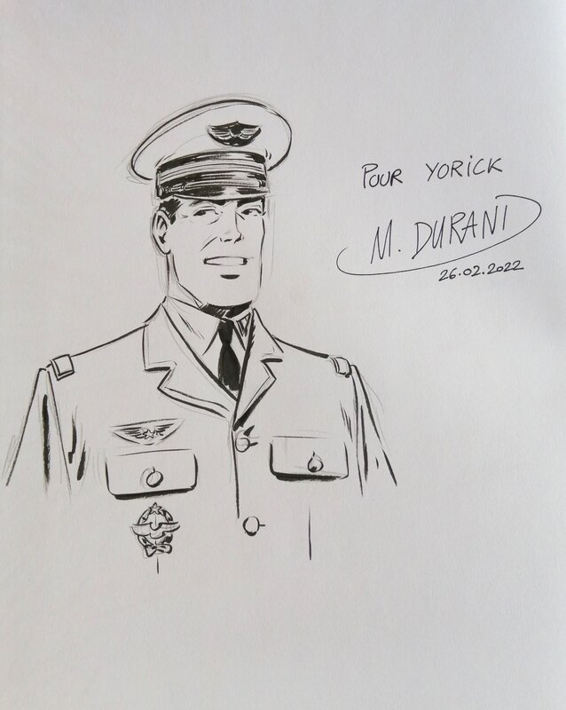 Matthieu Durand, Une aventure classic de Tanguy et Laverdure T.1 - Sketch